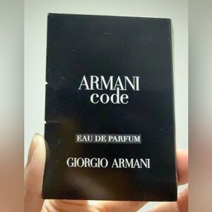 NEW Giorgio Armani Armani Code for Men 1.2ml
